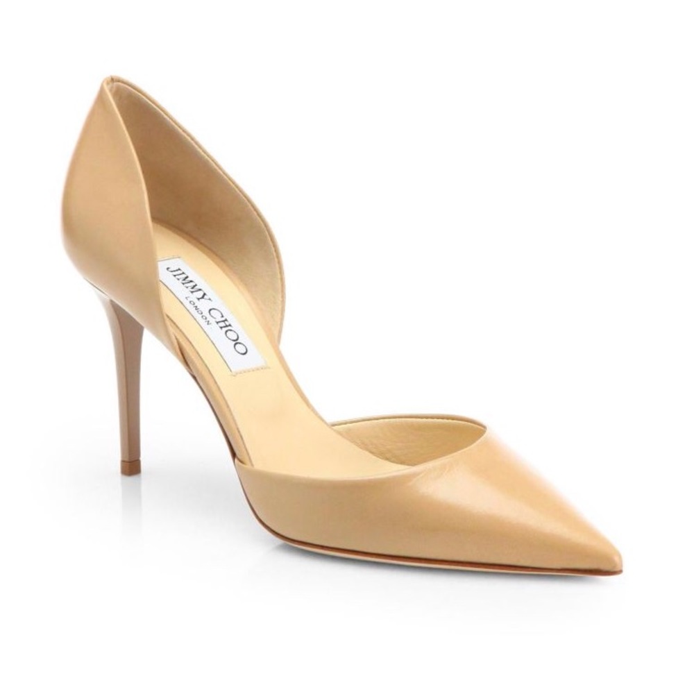 Jimmy Choo Addison Nude Heels